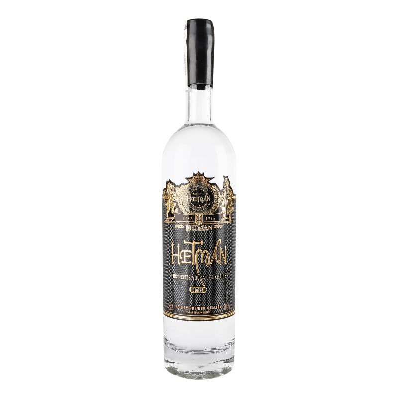 Горілка Гетьман Premium Quality 40% 0.7 л